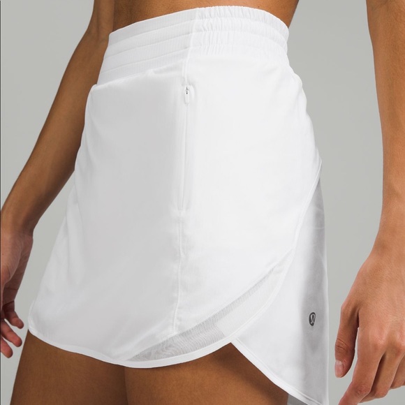 Lululemon Hotty Hot High-Rise Skirt White - Picture 4 of 7